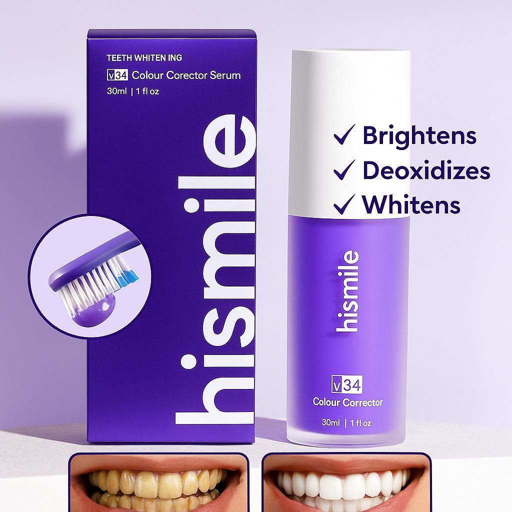 Hismile Purple Teeth Whitening Toothpaste