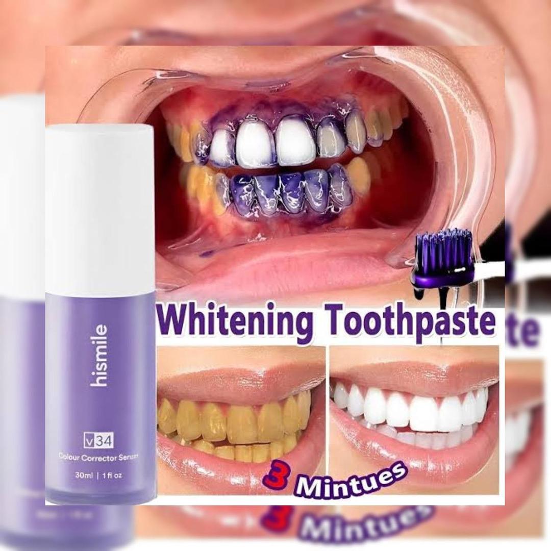 Hismile Purple Teeth Whitening Toothpaste