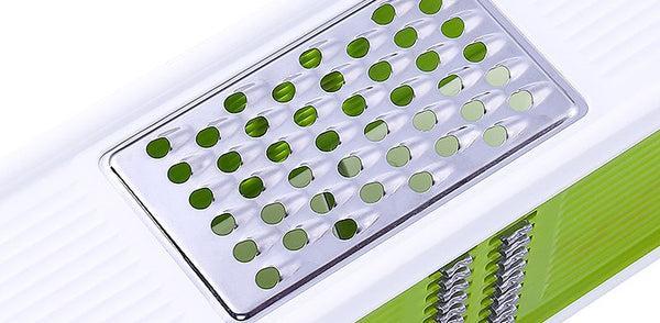 Multifunctional Vegetable Cutter, Chopper, Grater & Slicer (5-in-1 Blade System)