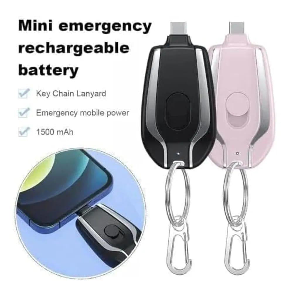 Keychain Power Bank-Type C-1500mAh